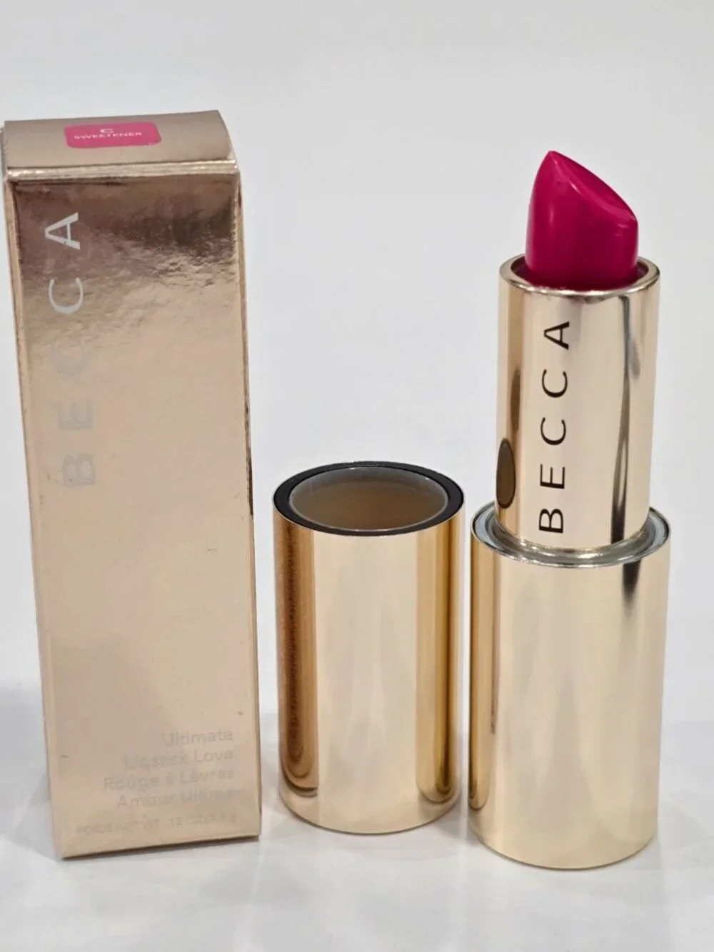 BECCA ✦ Ultimate Lipstick Love C Sweetener ✦ Silky Satin Hyaluronic‑Infused NWT